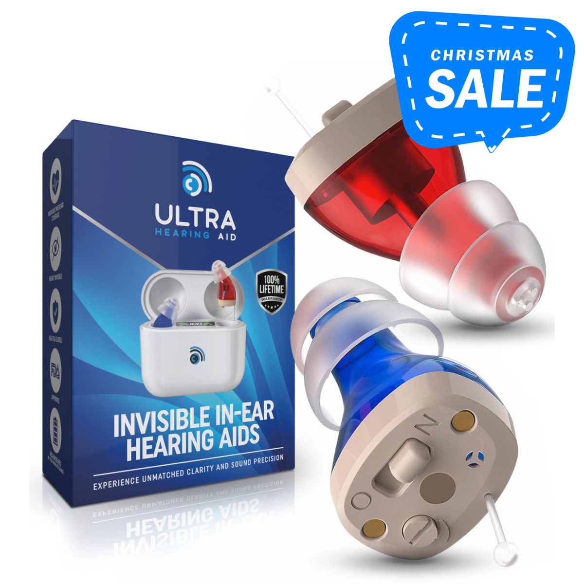 Ultra Hearing Aids - Invisible In Ear Hearing Aids — Heated Winter